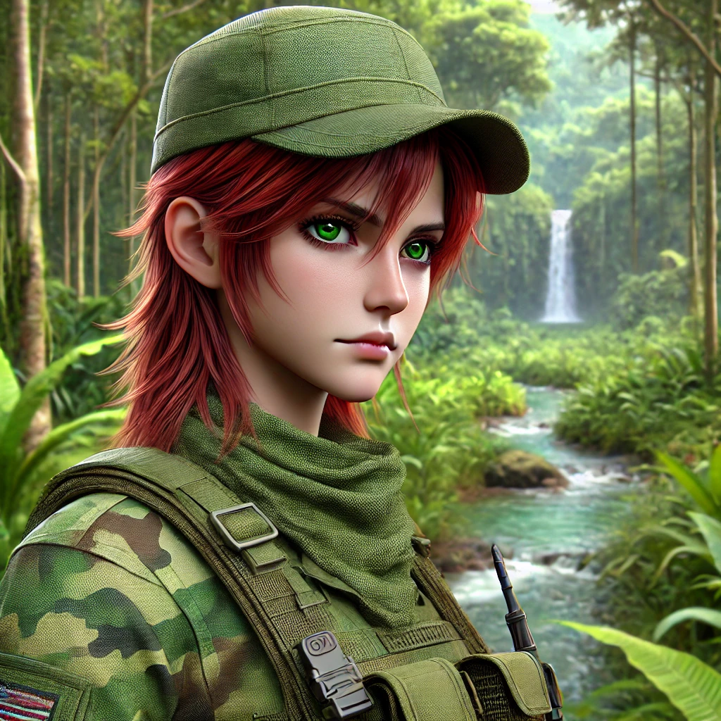 Girl Soldier Avatar